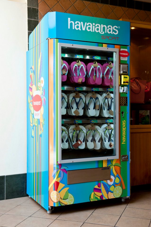 havaiana vending machine