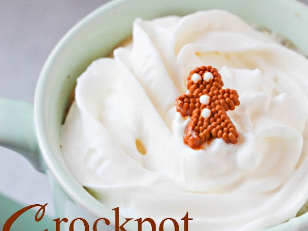 Better than a Coffee Shop: Crockpot Gingerbread Latte (Yes! In the crockpot!)