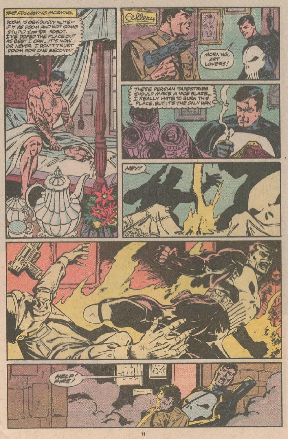 Read online The Punisher (1987) comic -  Issue #29 - AoV - Too many Dooms - 9