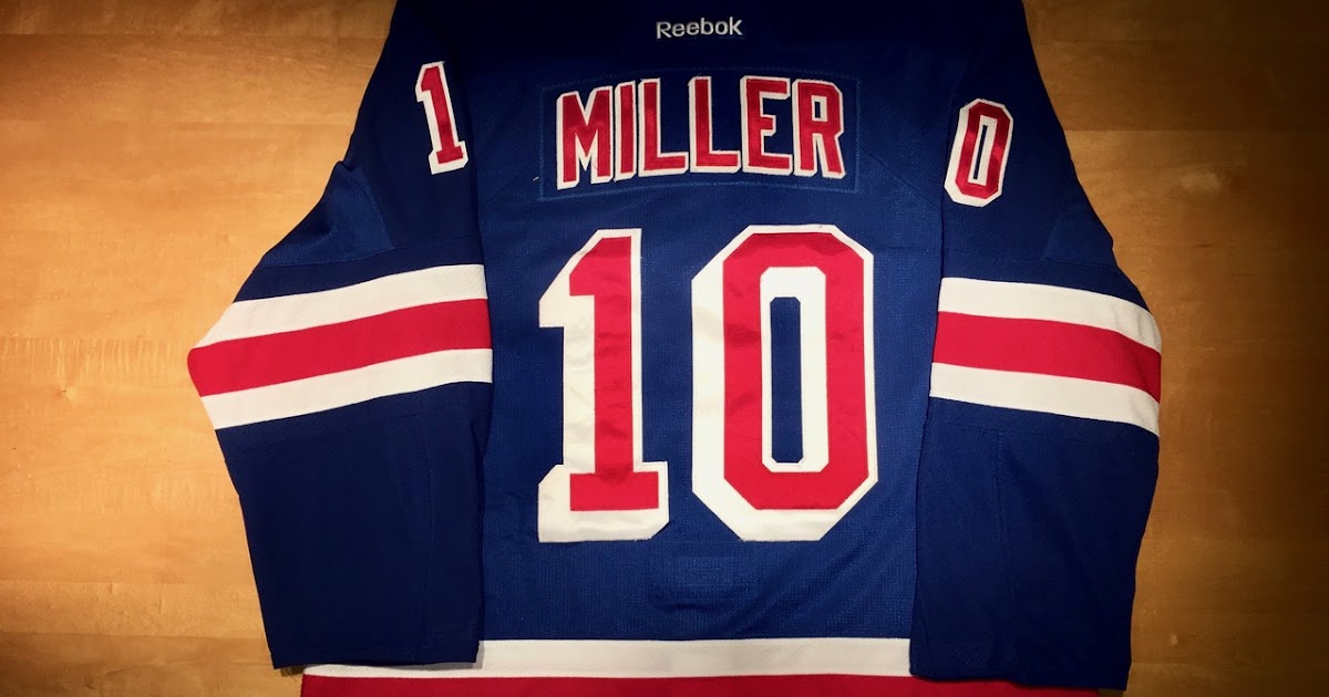 NY RANGERS GAME WORN & AUTHENTIC JERSEY COLLECTION 201617 JT Miller