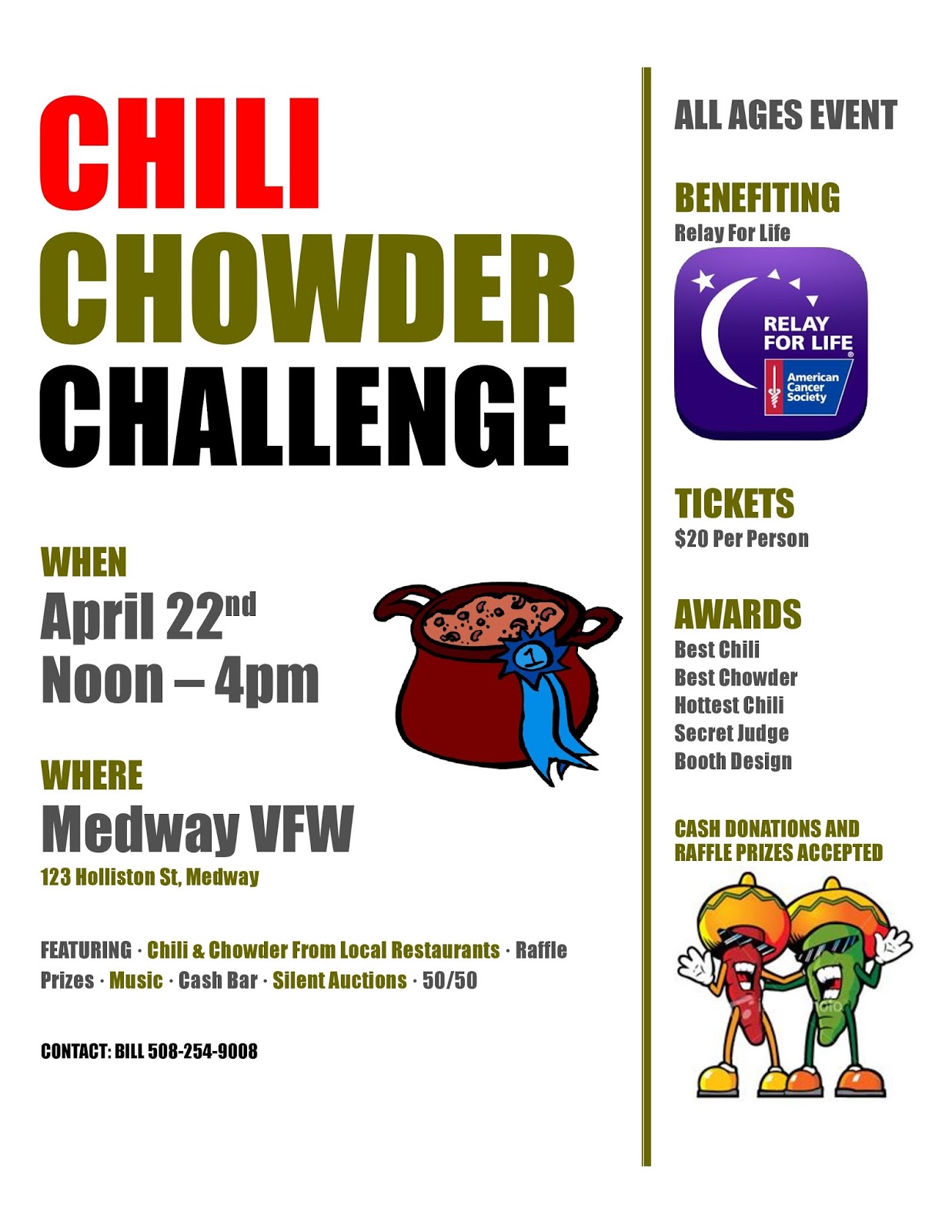 Franklin Matters Chili and Chowder Challenge April 22