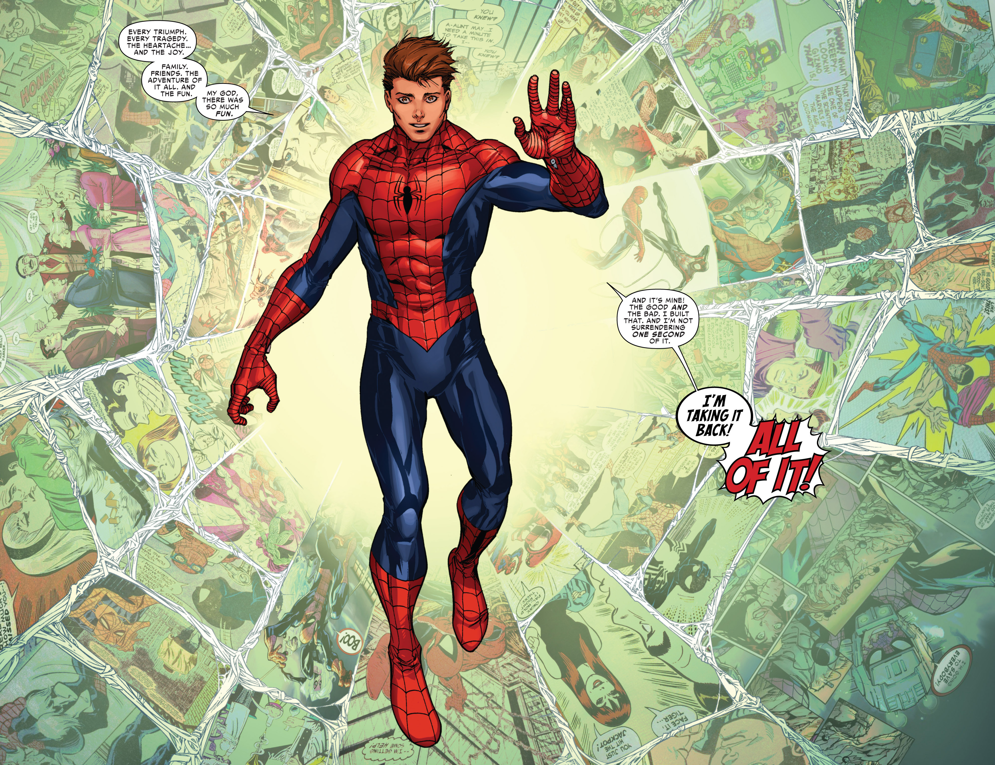 Как сделать человека паука на русский. Marvel Spider man Питер Паркер. Марвел 616 Питер Паркер. Superior Spider-man комикс. Спайдер Мэн и Питер Паркер.