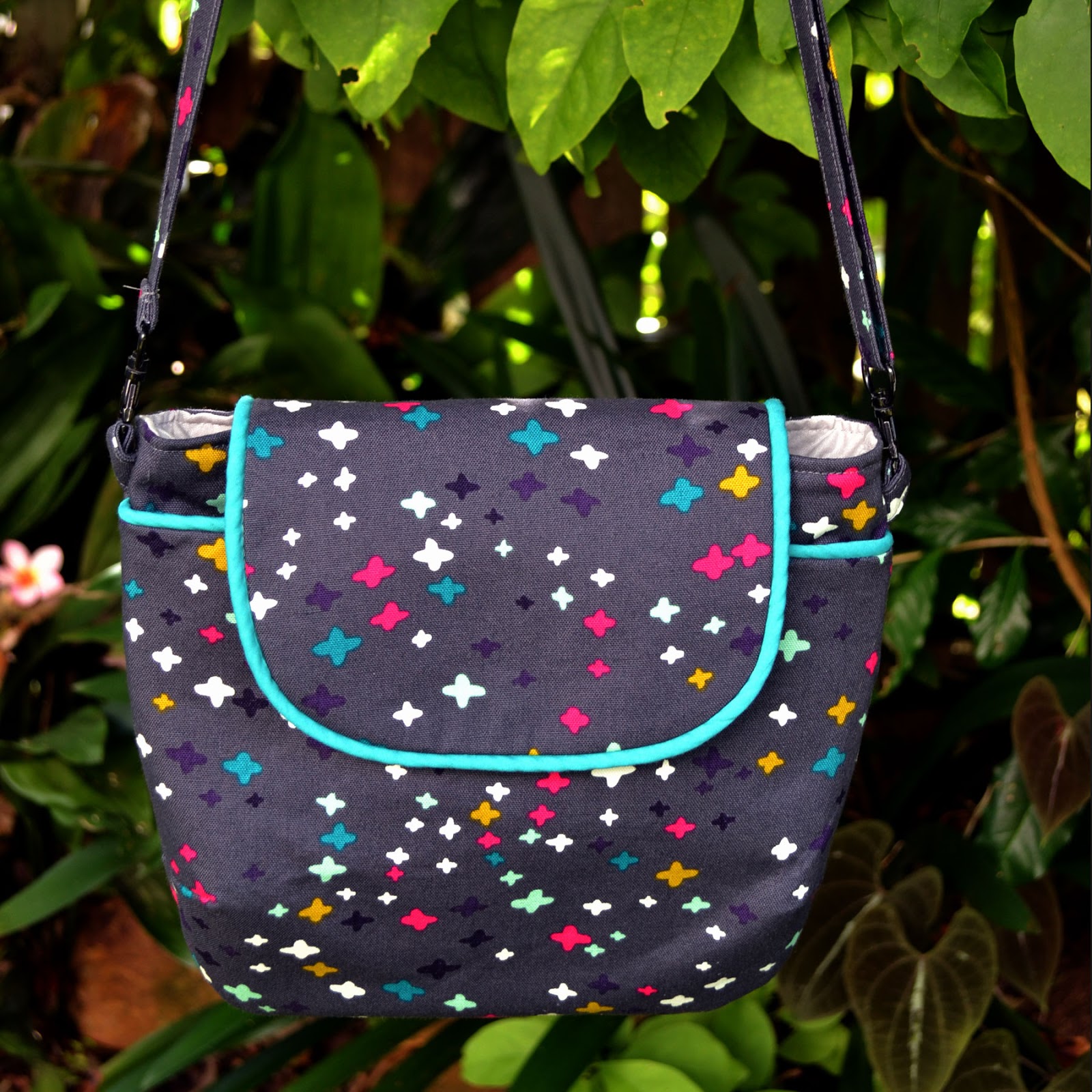 gemini stitches Koi Gatherer Crossbody bag