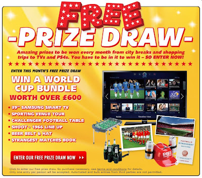 World Cup Prize Draw Bundle
