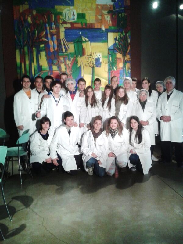 ECONOMÍA Visita a La Zaragozana.