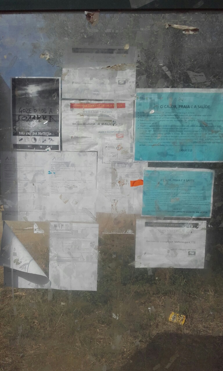 Informação dobre a zona balnear Informação dobre a zona balnear