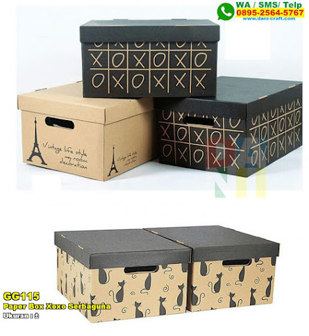 Paper Box Xoxo Serbaguna