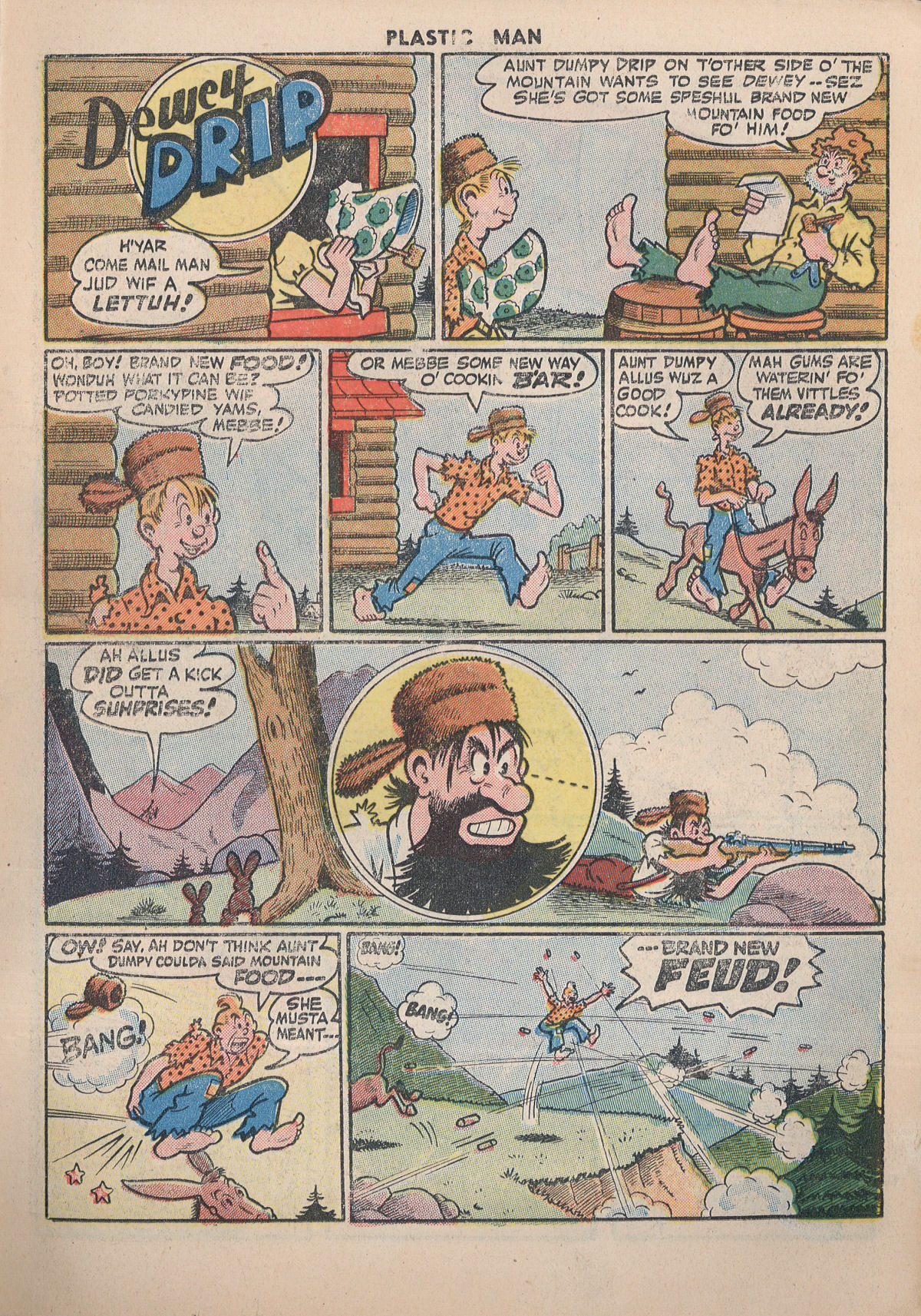Read online Plastic Man (1943) comic -  Issue #18 - 16