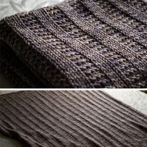 Beautiful Skills - Crochet Knitting Quilting : Garter Rib Baby Blanket ...