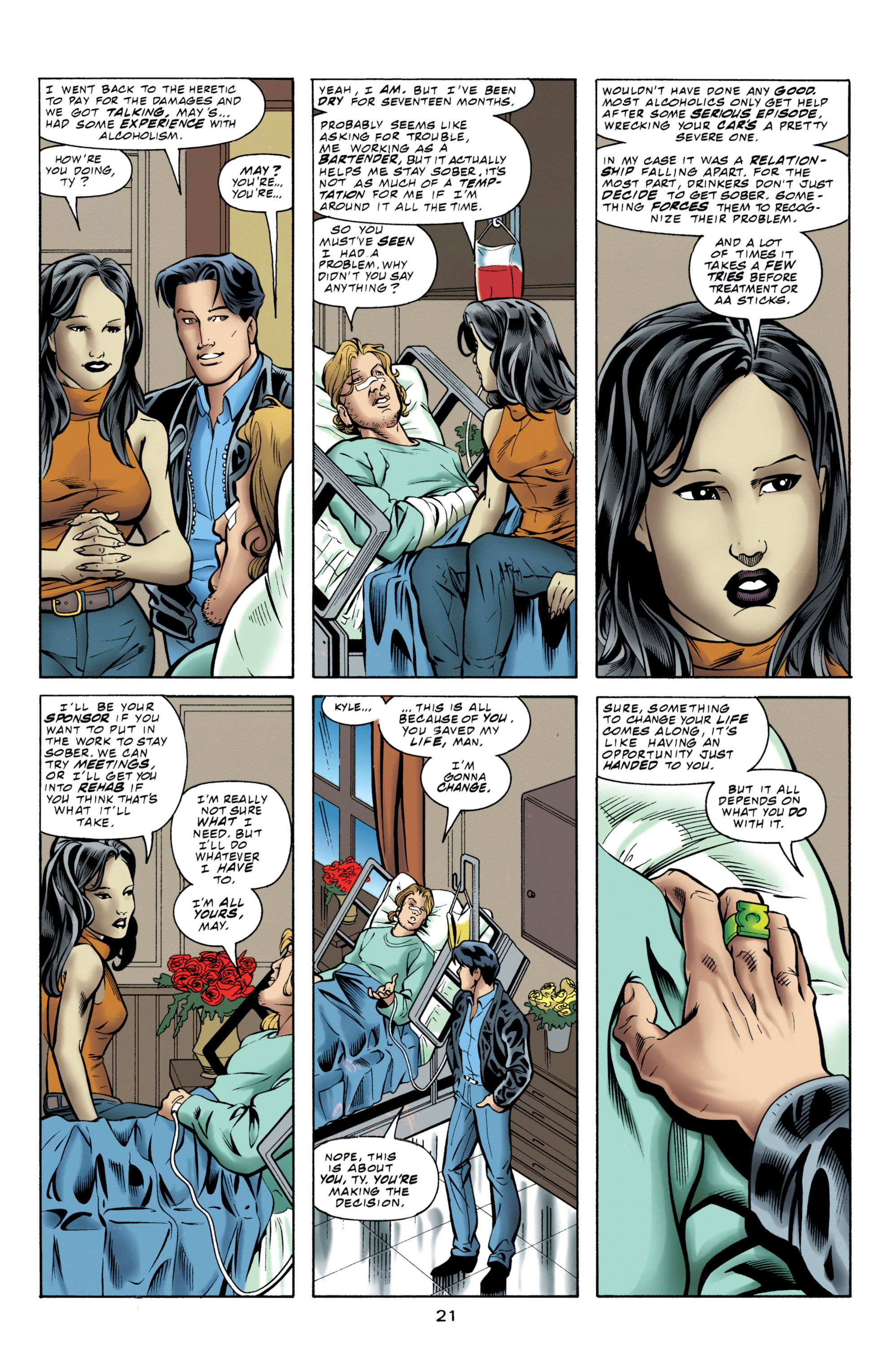 Read online Green Lantern (1990) comic -  Issue #90 - 22