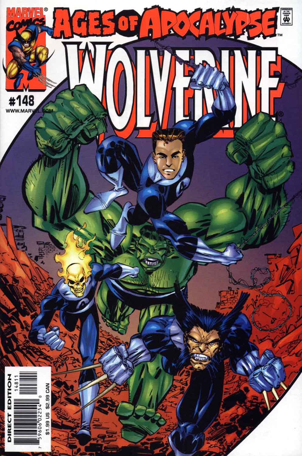 Read online Wolverine (1988) comic -  Issue #148 - 1