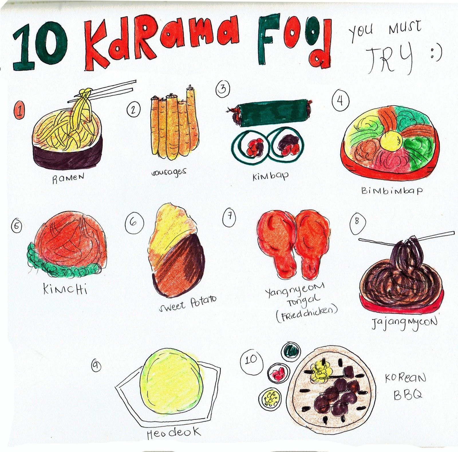 Janine Kaye 10 Korean Kdrama Foods )