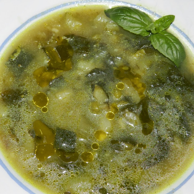 zielona zupa minestrone czyli minestrone verde