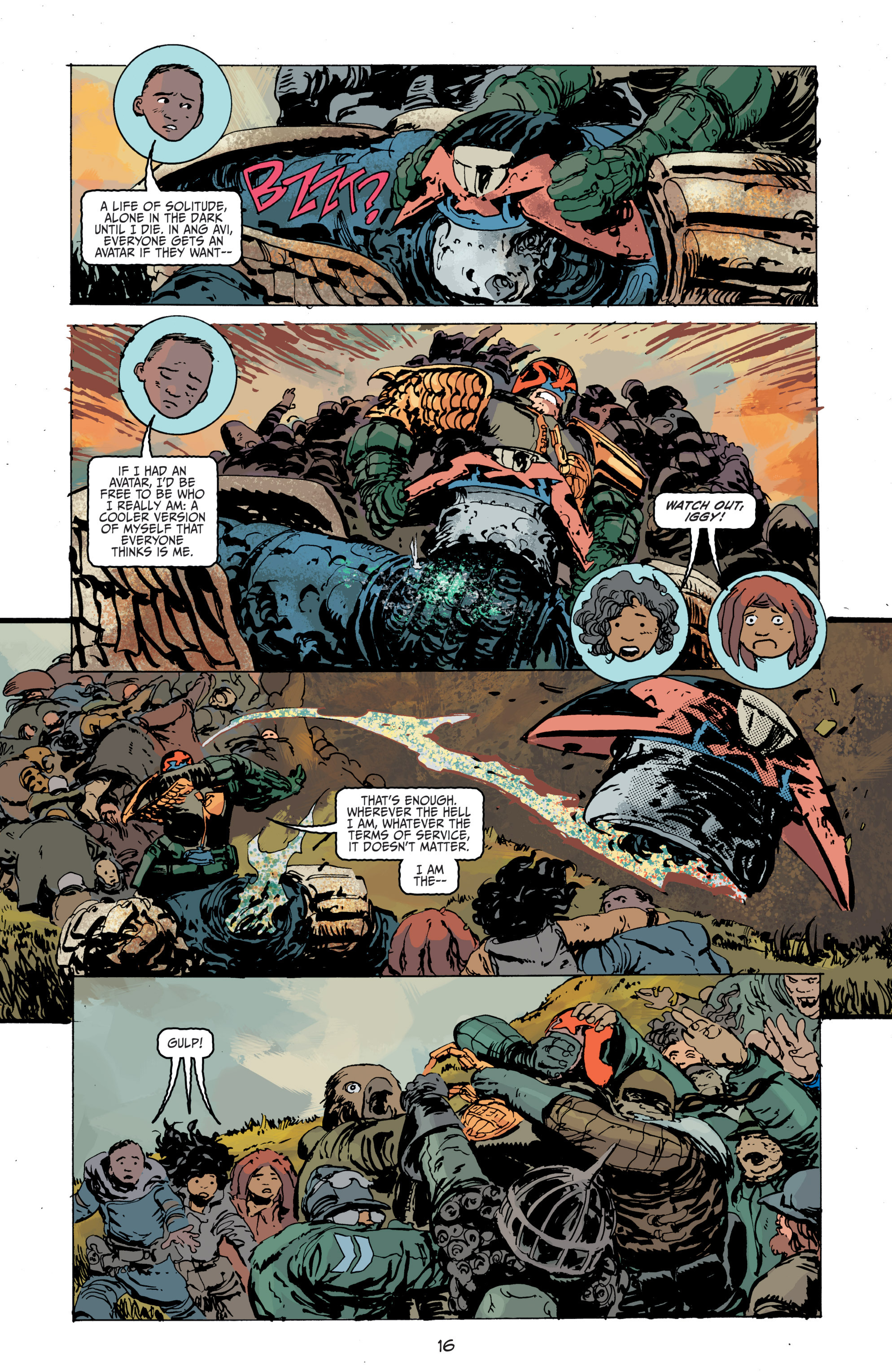 Read online Judge Dredd (2015) comic -  Issue #1 - 21
