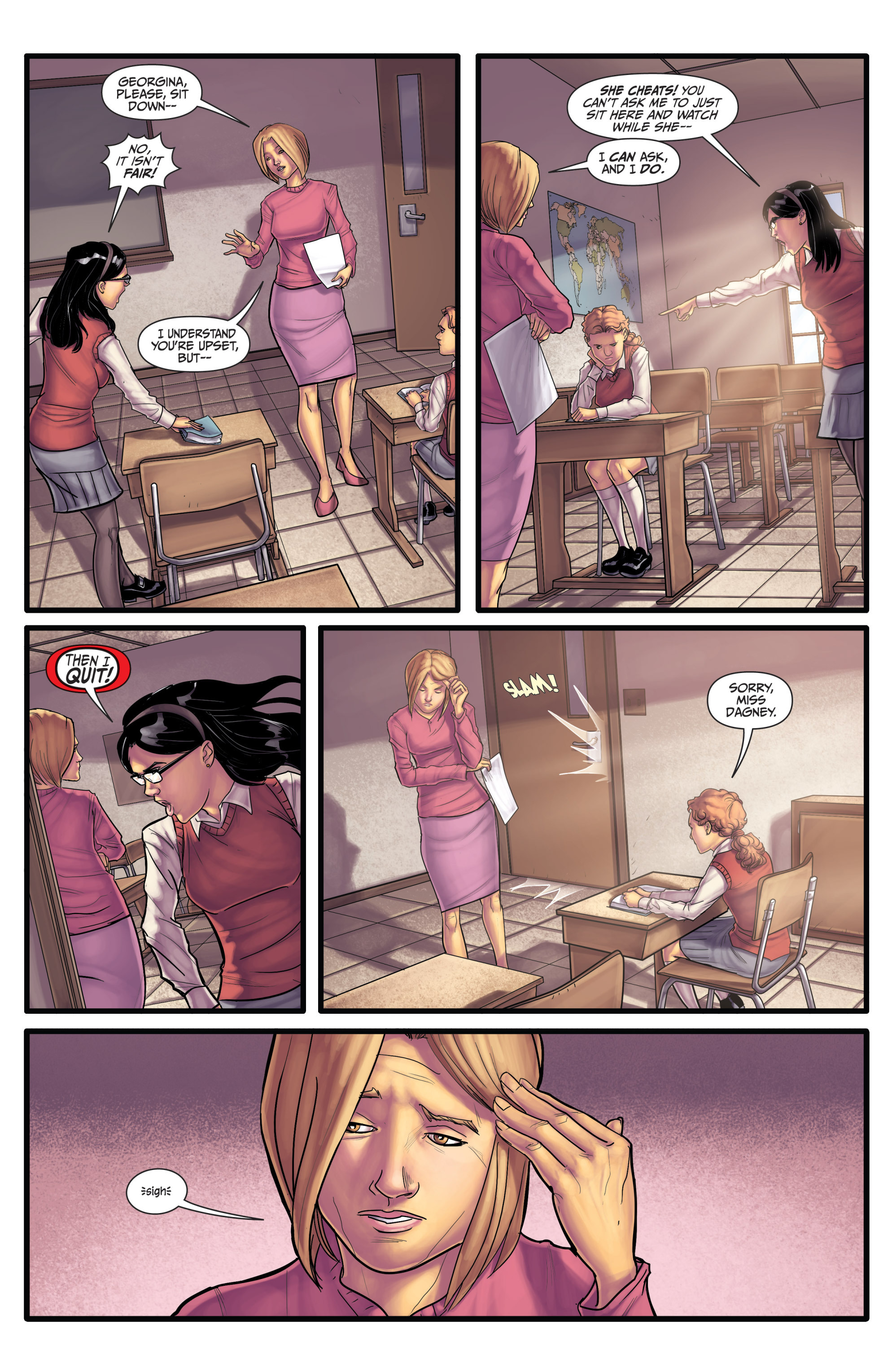 Read online Morning Glories comic -  Issue # _TPB 4 - 19