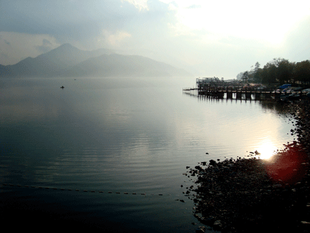Lago Chuzenji de Japón.