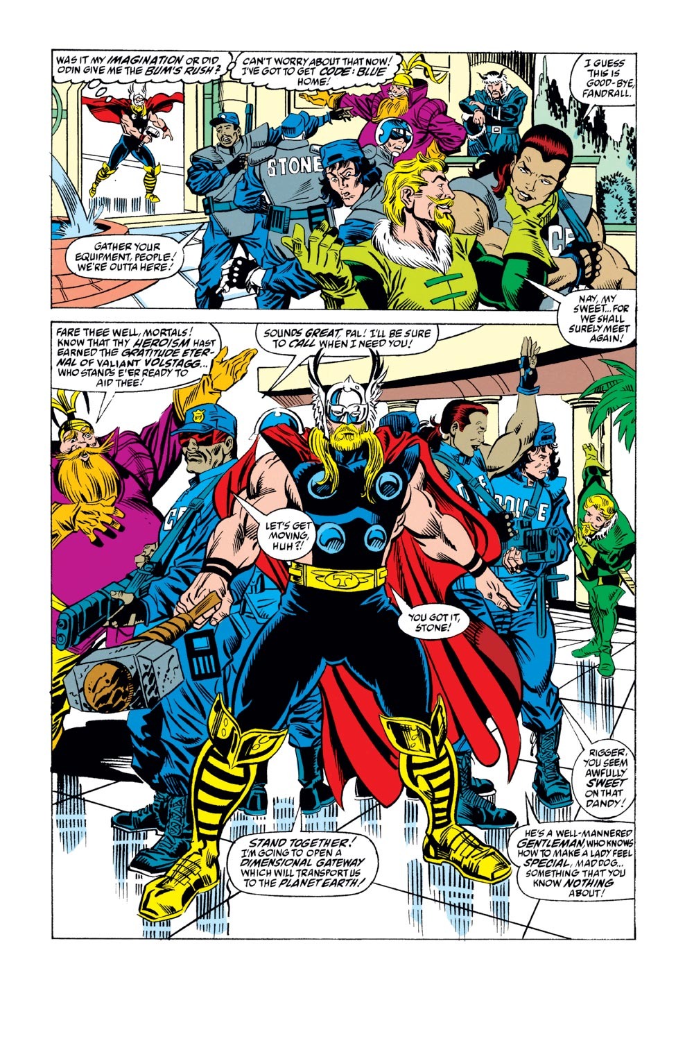 Read online Thor (1966) comic -  Issue #451 - 4