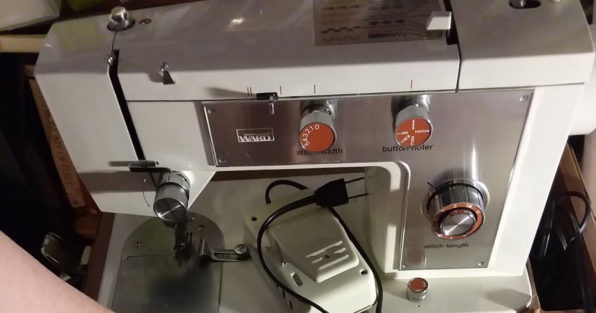 Montgomery Ward UHT J1276 Sewing Machines (still being written)