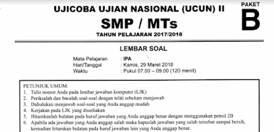 Prediksi UN/UNBK SMP 2019 Pdf