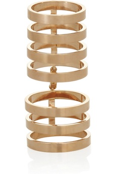 REPOSSI Berbère 18-karat rose gold link ring