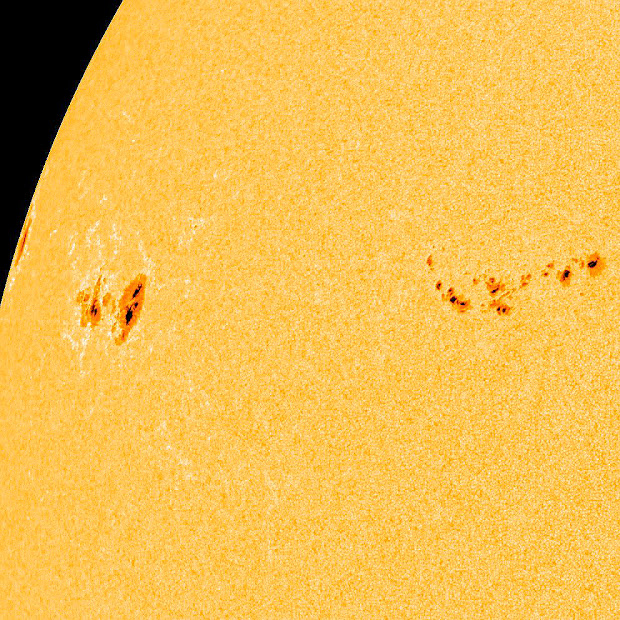NASA's SDO spots three Active Regions on the Sun!