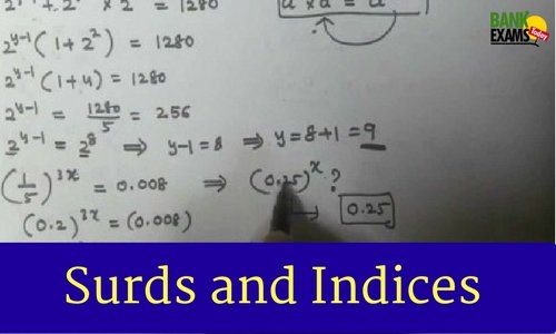surds and indices