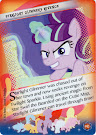 My Little Pony Starlight Glimmer's Revenge Equestrian Friends Trading Card