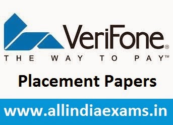 Verifone Placement Papers