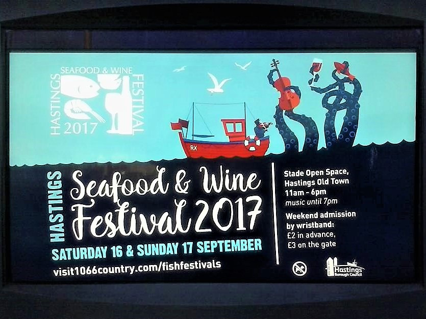 Steve on Hastings Seafood & Wine Festival continues...