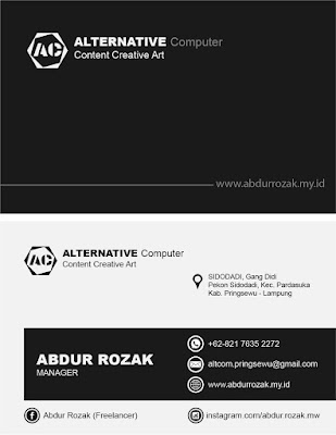 Design Kartu Nama dengan Adobe Illustrator | Elegant