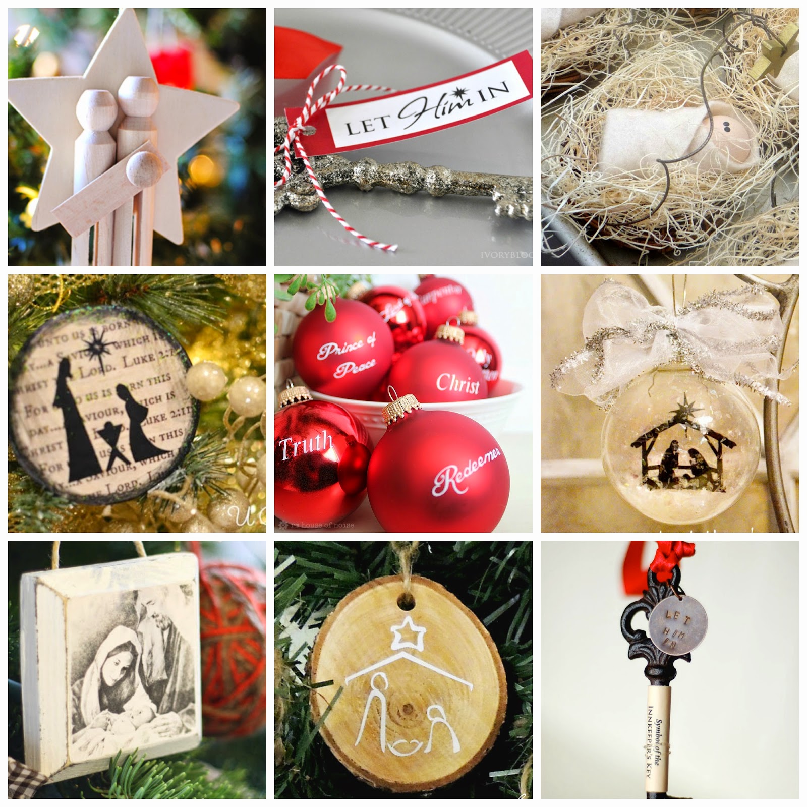 20 Christ-Centered Ornaments with Tutorials