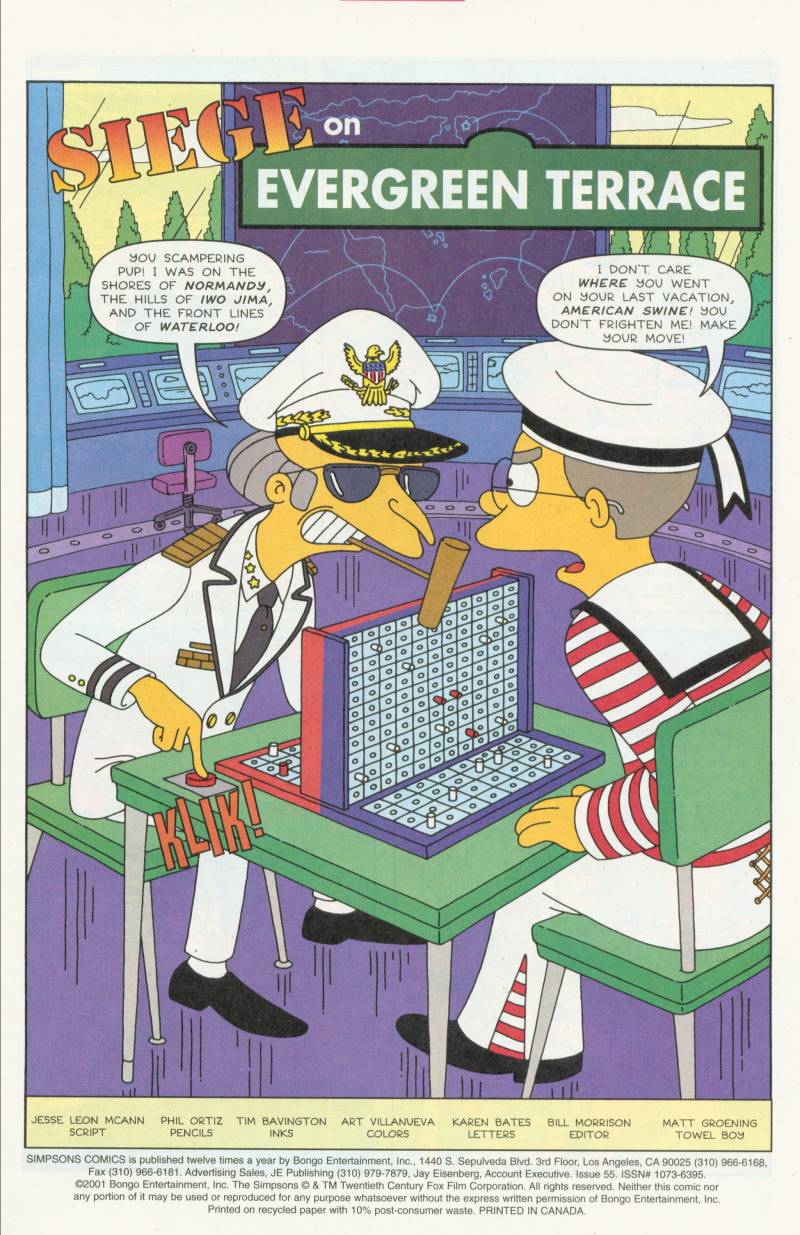 Read online Simpsons Comics comic -  Issue #55 - 2