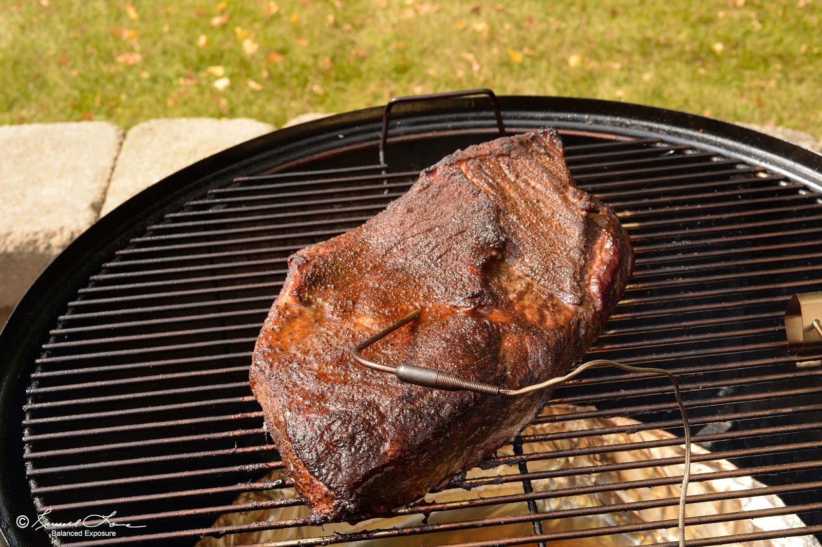 Russ' Culinary Adventures 5.5 lb Beef Brisket on the 22.5" er