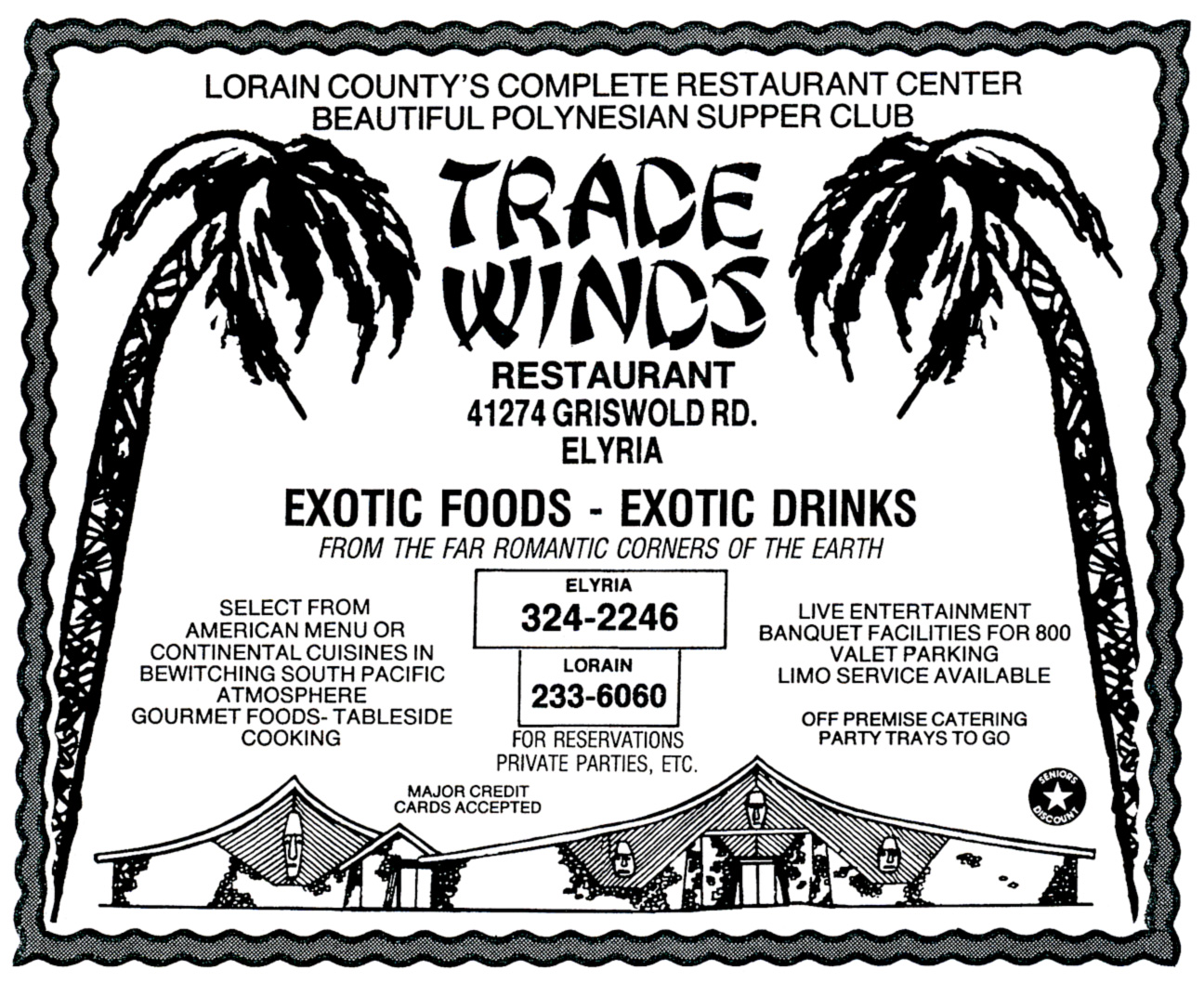 Brady's Bunch of Lorain County Nostalgia Tradewinds Polynesian Supper Club