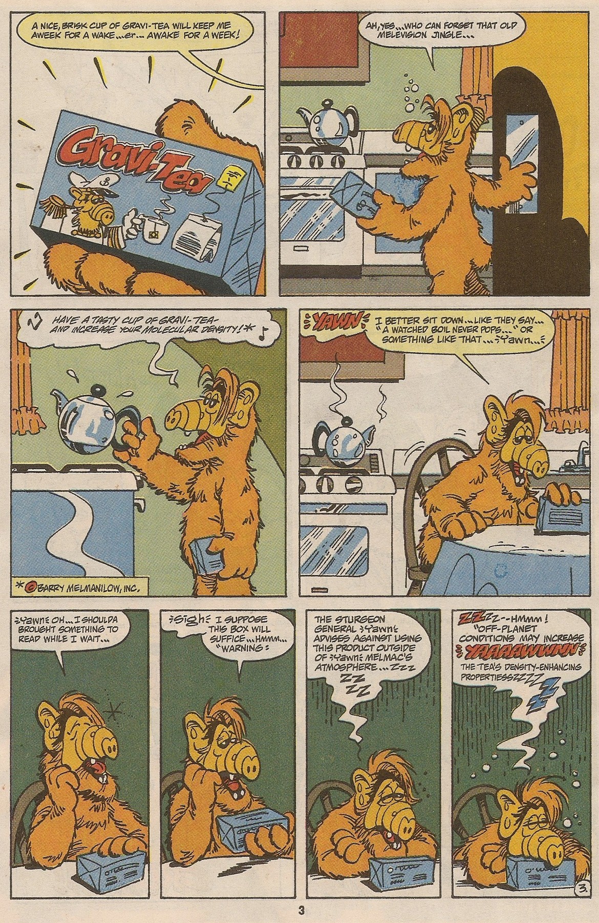 Read online ALF comic -  Issue #46 - 5