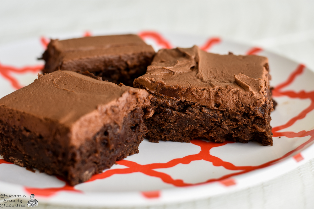 Fantastic Family Favorites Banana Brownies with Peanut Butter Fudge