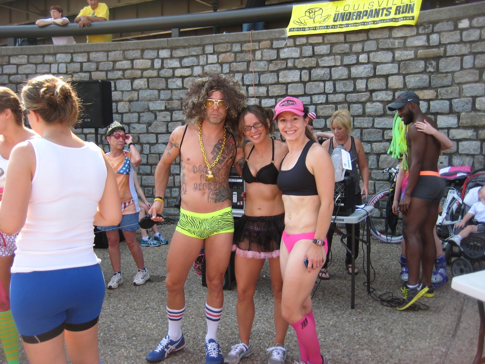Double Jogger Diaries: Ironman Louisville Underpants Run 2012 Race Recap