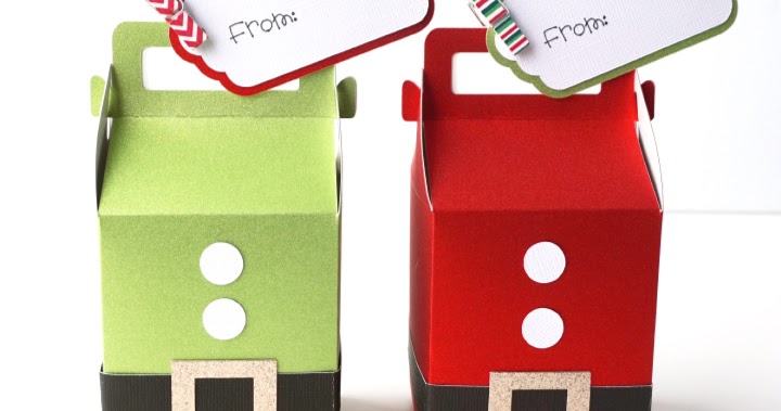 Elf & Santa Claus Gift Boxes