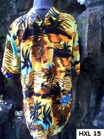 Grosir Baju Bali Kemeja Hawai  Pria XL