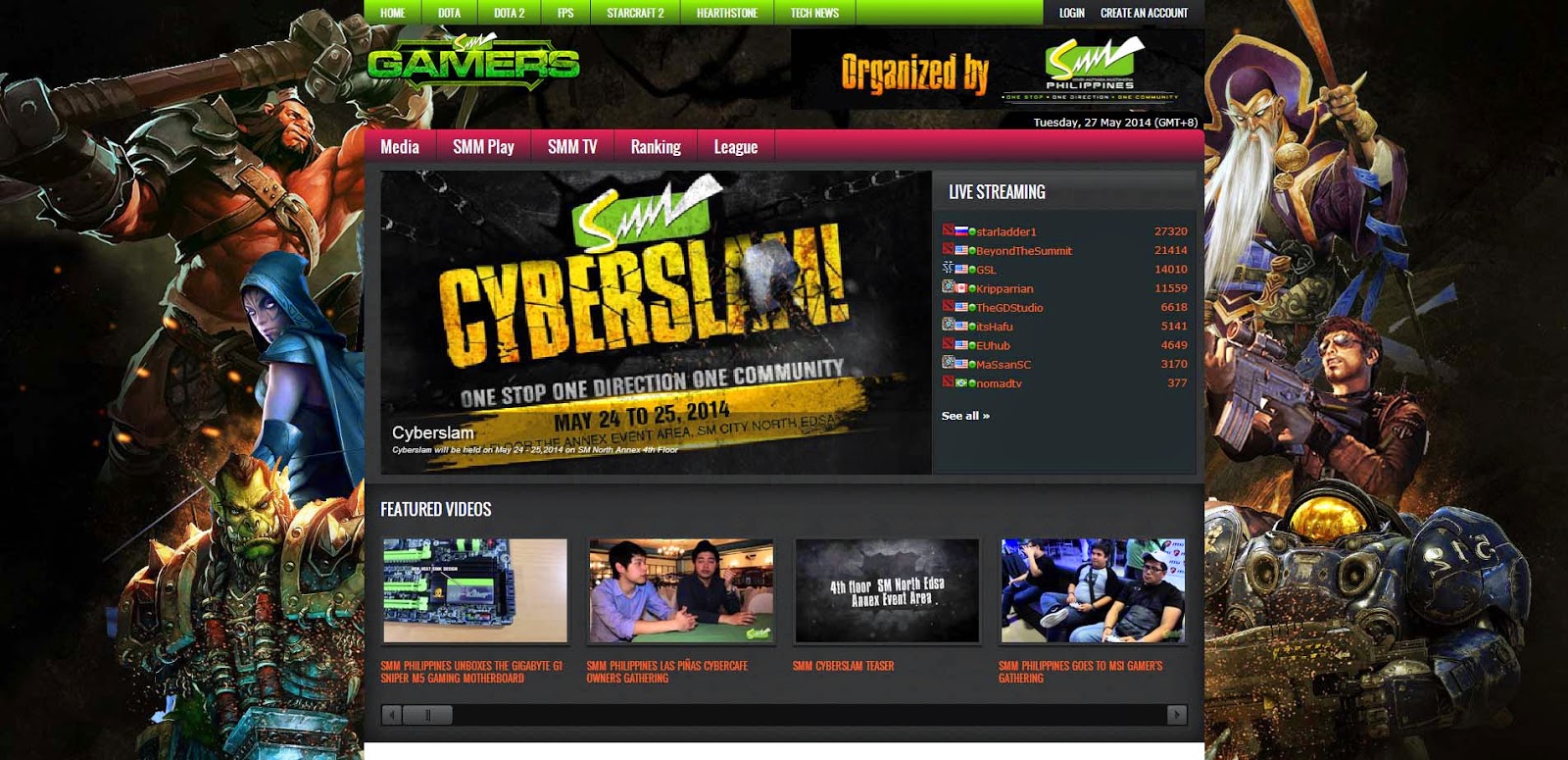 SMM Gamers Web Portal SMM Gamers Web Portal