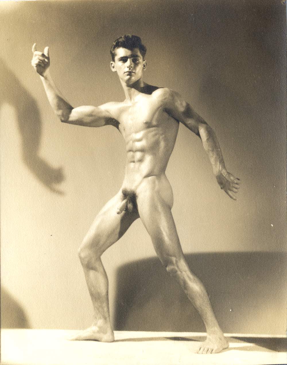 Vintage Nude Men Working Out Photos 88