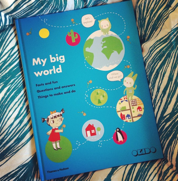 Alex Barrow illustration My big world book! Thames and hudson