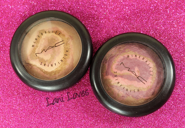 MAC Monday: Heavenly Creatures - Light Year and Star Wonder Mineralize Skinfinish Swatches & Review