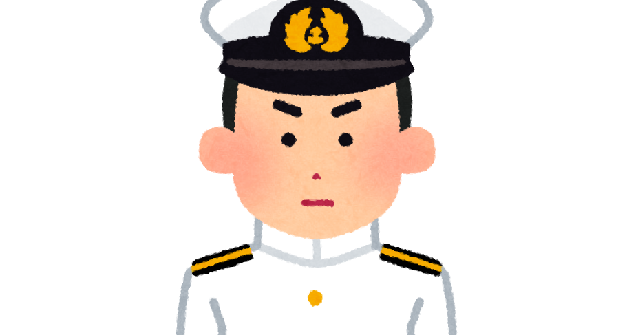 旧日本兵のイラスト（海軍）