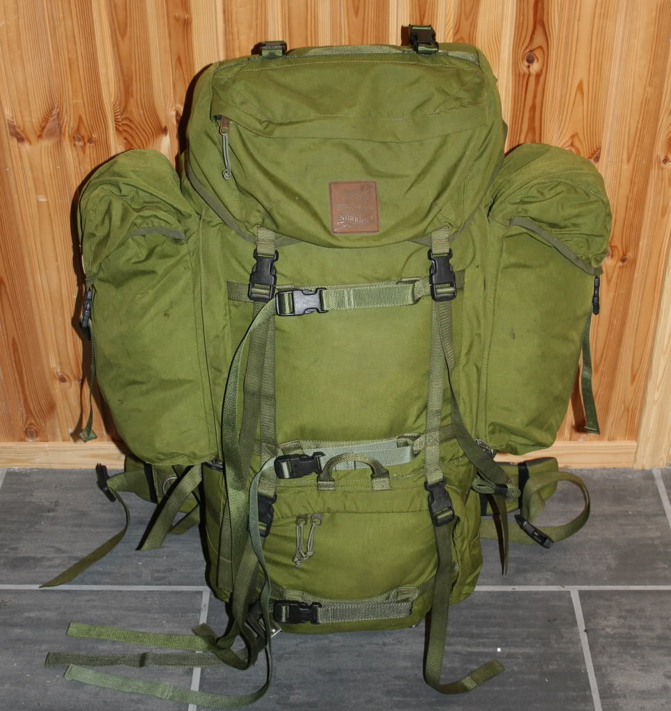 bingbabel Norwegian Army Norrona Recon Backpack 125 L