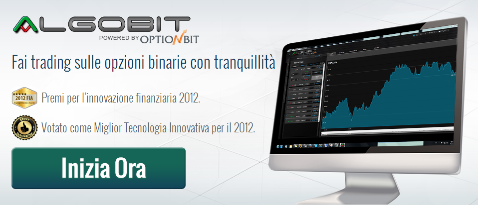 ALGOBIT - Autotrading per le Opzioni Binarie con oltre il 90% di precisione!! Guadagni Assicurati anche per Principianti