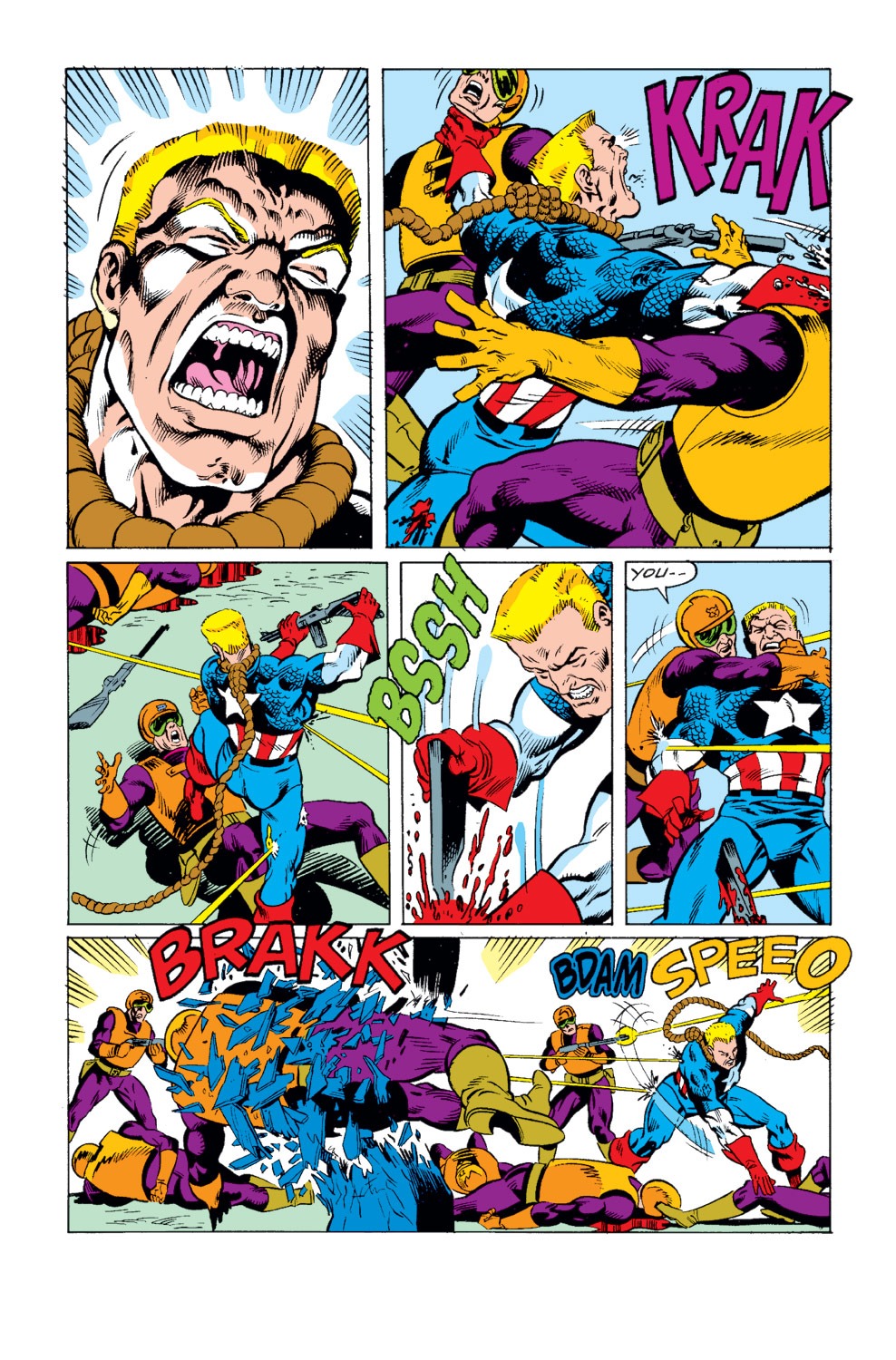 Read online Captain America (1968) comic -  Issue #345 - 22