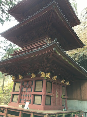 榛名神社の三重塔