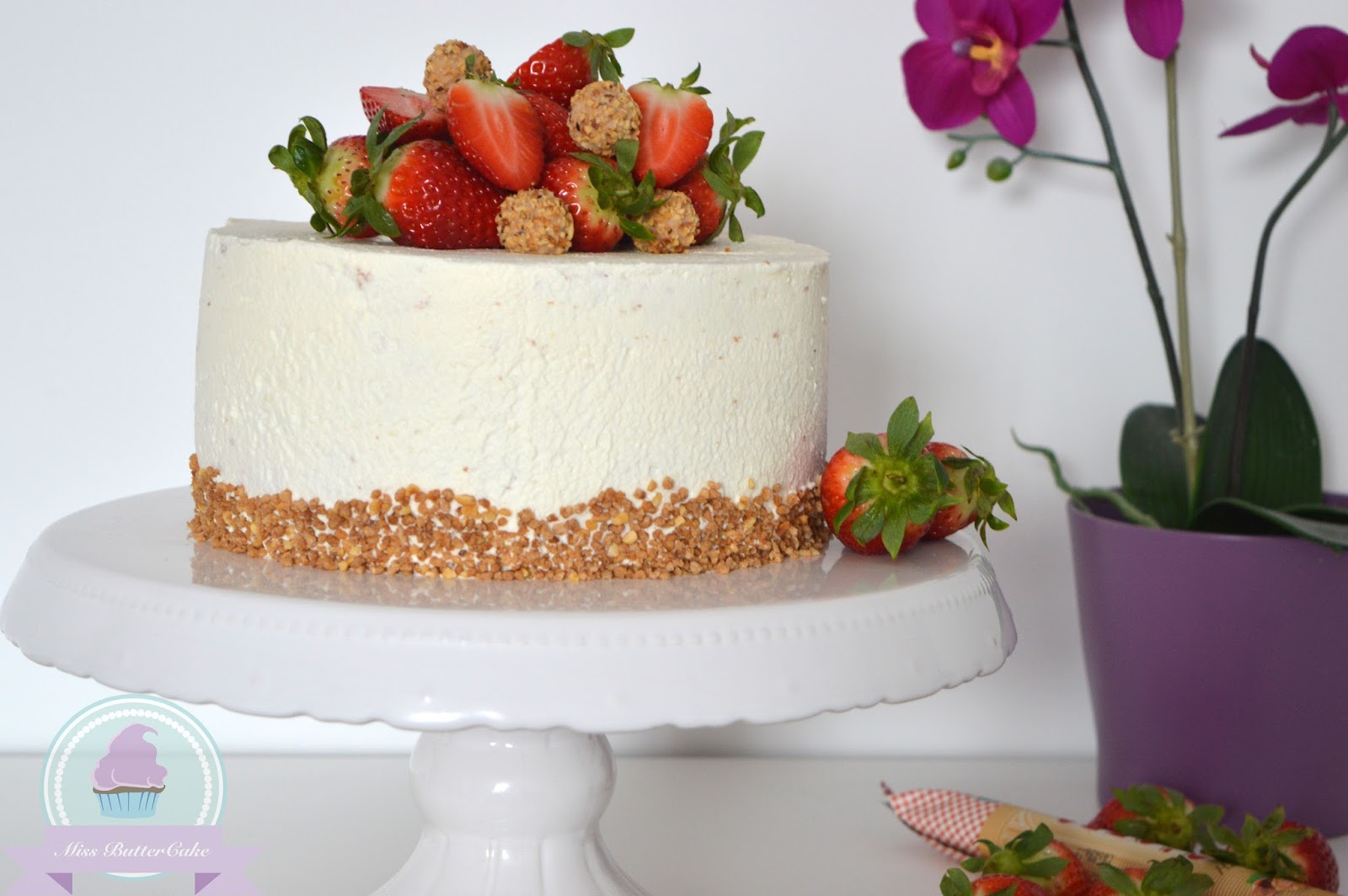 Miss-ButterCake : Giotto-Erdbeer Torte