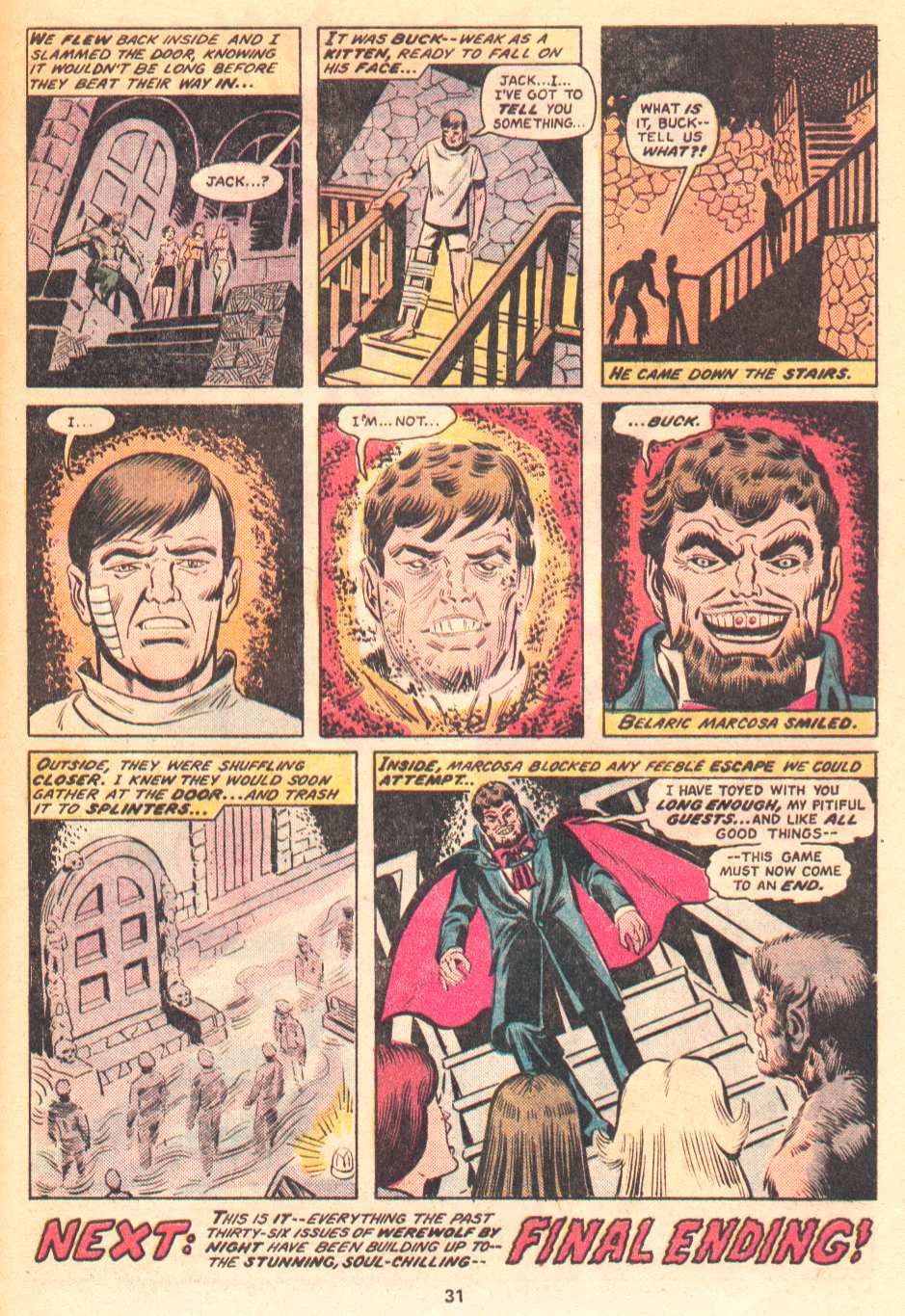 Read online Werewolf by Night (1972) comic -  Issue #36 - 19